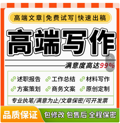 代写文章撰写读后感服务文案演讲稿工作总结述职报告剧本写作代笔